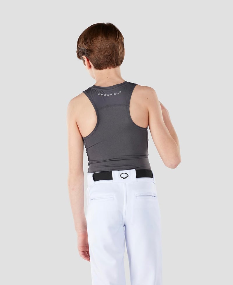 EvoShield قمصان واقية من الصدر بدون أكمام للأولاد - Image 2